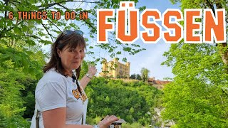 6 things to do in Füssen Bavaria Germany  Quazy Rides German Alps motorcycle tour [upl. by Alvin]