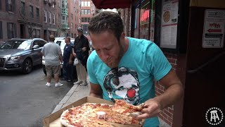 Barstool Pizza Review  The Original Regina Pizzeria North End Presented By Totinos Pizza Rolls [upl. by Ayila]