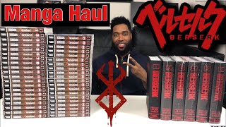 Berserk  First Manga Haul  Deluxe Edition 16 amp Standard Volumes 140  Review  Dark Horse Comics [upl. by Amero]