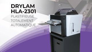 Drylam Plastifieuse totalement automatique HLA2301 13 po [upl. by Flossie798]