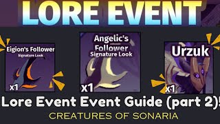 Creatures of Sonaria Lore Event Part 2 [upl. by Gatias89]