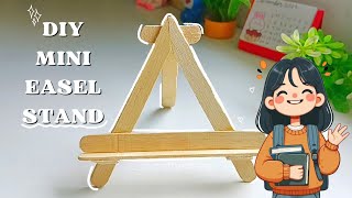 i Made This Cute Mini Easel Stand in Just 3minutes✨ [upl. by Aicissej]