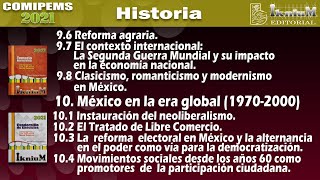 Reforma agraria clasicismo romanticismo neoliberalismo reforma electoral y movimientos sociales [upl. by Sharp226]