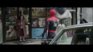 SpiderMan Stops Thief  No Way Home Scene Harry Holland Cameo  Fun Stuff Version [upl. by Fernandes]