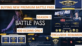 BUYING NEW PREMIUM BATTLE PASS CROSSFIRE 30 PH [upl. by Hillhouse]