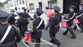 Castlewellan Accordion Band  Kilcluney Volunteers FB 75th Ann Parade 2024  4K [upl. by Natanoy]