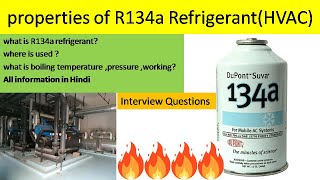 properties of R134a RefrigerantHVAC R134a kya hota hai 🔥 hvac [upl. by Florencia43]