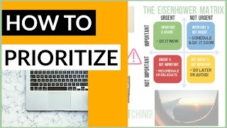 How to Prioritize Tasks Effectively GET THINGS DONE ✔ [upl. by Amiaj]