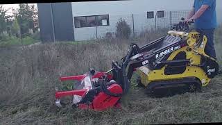 GYROBROYEUR RANGER WLF130 POUR MINI CHARGEUSE PORTE OUTILES TORO DINGO DITCH WITCH VERMEER BOBCAT [upl. by Maia]