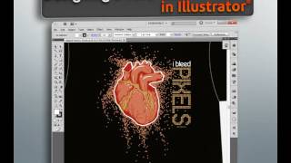 Designing a Two Color TShirt in Illustrator CS5 [upl. by Hcone634]