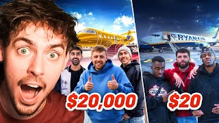 Reacting to SIDEMEN 20000 VS 20 PLANE TICKETS [upl. by Onateyac]