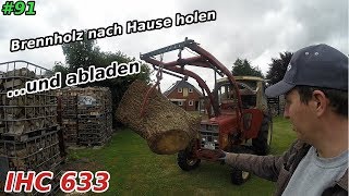 Traktorvlog  Das Holz kommt nach Hause  Teil 2  IHC 633  Mr Moto [upl. by Yehudit784]