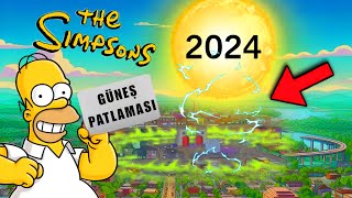 SİMPSONLAR GÜNEŞ PATLAMASI SAHNESİ DETAYI  The Simpsons 2024 Tahminleri [upl. by Yardley347]