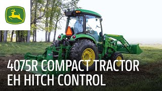 4075R EH Hitch Feature  John Deere Compact Utility Tractors [upl. by Aggappora]