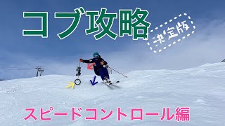 コブを攻略する為のコントロール法！【決定版】ポイントはストックワークと外足の位置。 [upl. by Nevear]