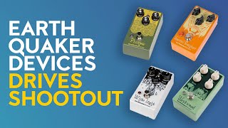 EarthQuaker Devices overdrives battle White Light Legacy Reissue Special Cranker Plumes Westwood [upl. by Elleniad]