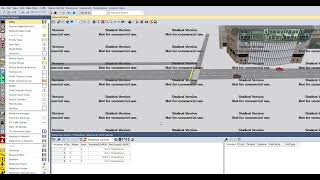 Simulation inpx PTV Vissim 2024 SP 02 Training version 2024 03 19 21 34 58 [upl. by Eiramasil]