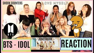 REACTION BTS 방탄소년단  IDOL  We Are JUNGSHOOK  Shook Counter  LOUD BANGTAN Fans React [upl. by Stockton364]