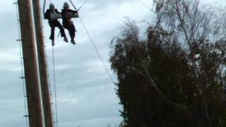 An awosome day on the giant swing at PGL [upl. by Bathilda489]