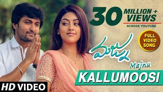 Majnu Video Songs  Kallumoosi Full Video Song  Nani  Anu Immanuel  Gopi Sunder [upl. by Natika676]