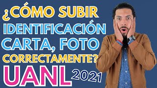 ¿Cómo subir correctamente tu identificación carta de consentimiento y fotografía  Examen UANL [upl. by Einitsed]