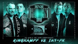 RINGKAMPF vs Jay FK  official trailer for wXw Dead End XVII [upl. by Attenwahs]