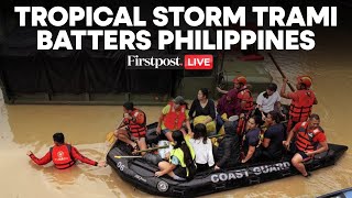 LIVE Tropical Storm Trami Devastates Philippines Over 80 Dead due to Intense Rains and Landslides [upl. by Lymn82]