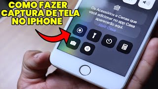 Como fazer CAPTURA de TELA no iPHONE  FUNCIONA em QUALQUER iOS [upl. by Nov]