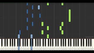 Illusionary Daytime Piano Tutorial [upl. by Shari]