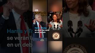 Se caldea el ambiente entre Kamala Harris y Donald Trump [upl. by Assertal17]