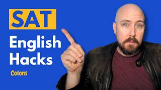 SAT English Hacks  Colons [upl. by Akemot]