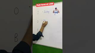 👉 Full form of JOB 🤔  fullform job gkquiz education study shorts ytshorts viralshorts [upl. by Roselyn]