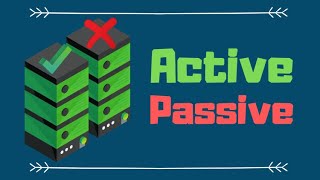 ActiveActive vs ActivePassive Cluster to Achieve High Availability in Scaling Systems [upl. by Mosenthal]