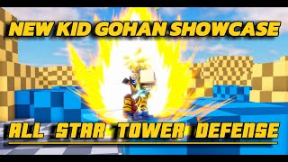 NEW 6 Stars Kogan Supa Alternative  Kid Gohan showcase in All Star Tower Defense astd2024 [upl. by Winifield]