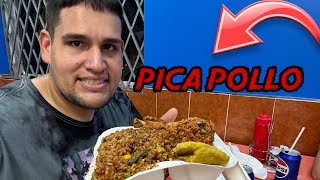 Comida DOMINICANA en PUERTO RICO D’ La Para Pica Pollo 🇩🇴🇵🇷 [upl. by Reitman]