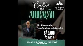 Igreja Cristã Reformada Avivalista  SUZANO está ao vivo [upl. by Yak213]