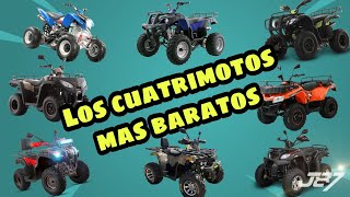 LAS CUATRIMOTOS MAS BARATAS EN MÉXICO comparativa atv cuatrimos [upl. by Flip]