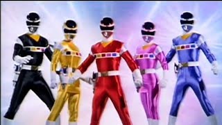 Super Sentai  Megarangers first morphing sequence [upl. by Tugman]