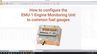 How to configure an Actisense Engine Monitoring Unit to common fuel gauges [upl. by Nilyarg294]