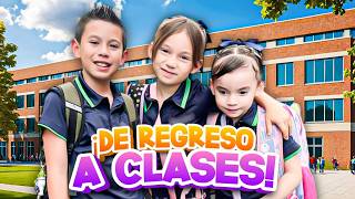 PRIMER dia DE CLASES de LOS MOLINA 😍  CONOZCAN la NUEVA ESCUELA [upl. by Oneg]