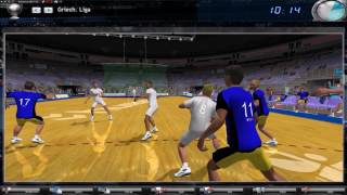 Handball Manager TEAM Ingame Video [upl. by Peck392]