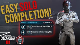 EASY Tier 3 Minelayer Mission Completion for Act 1  Call of Duty MW3 Zombies [upl. by Halfdan129]