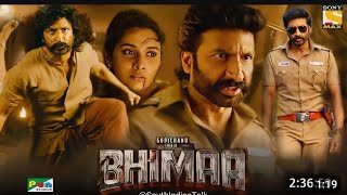 Bhimaa Full Movie Hindi Dubbed 2024 Update Gopichand New Movie  New South Movie  New Movie 2024 [upl. by Guilbert]