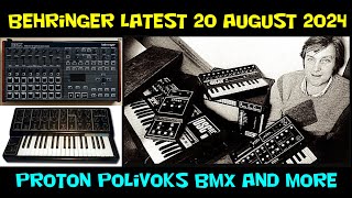 Latest Behringer News 20 August 2024 [upl. by Noivaz127]