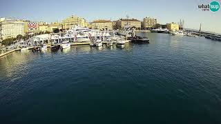 Rijeka Boat Show  pogled s Botela Marina  06102023 [upl. by Atsev996]