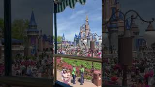 MainStreet transportation 🚃 subscribe for Disney content vlog disneyvlogger magickingdom [upl. by Jacie658]