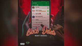 Busy Signal  Block Delete Audio [upl. by Askwith]