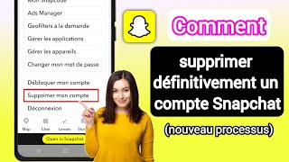 Comment supprimer définitivement un compte Snapchat mise à jour  Supprimez votre compte Snapchat [upl. by Alakim]