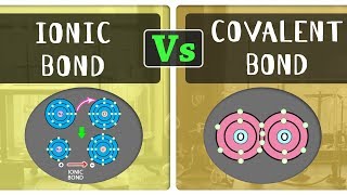 What is the Difference Between Ionic Bond and Covalent Bond  Chemistry Concepts [upl. by Pulling]