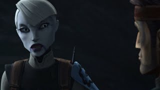 Assajj Ventress informs the bad batch of Omegas abilties  The Bad Batch Season 3 Episode 9 [upl. by Norrehs530]